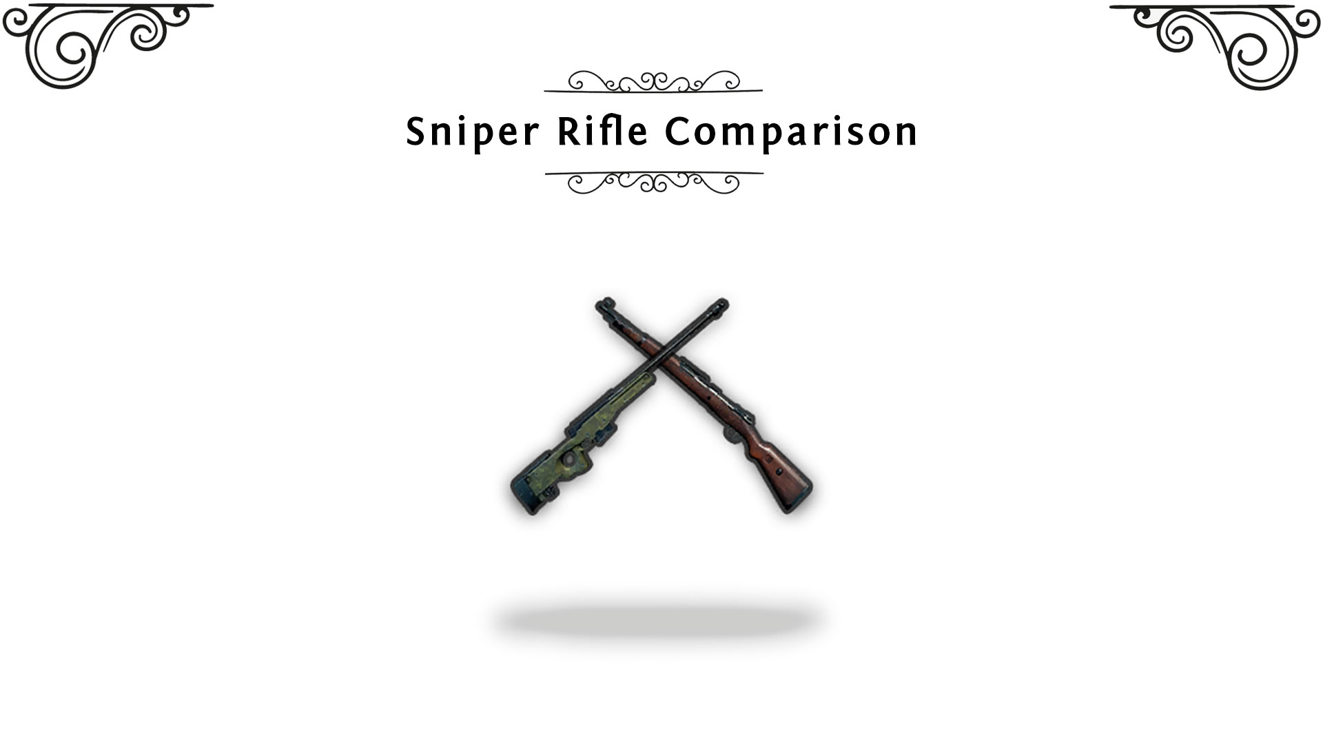 Sniper Rifle Comparison